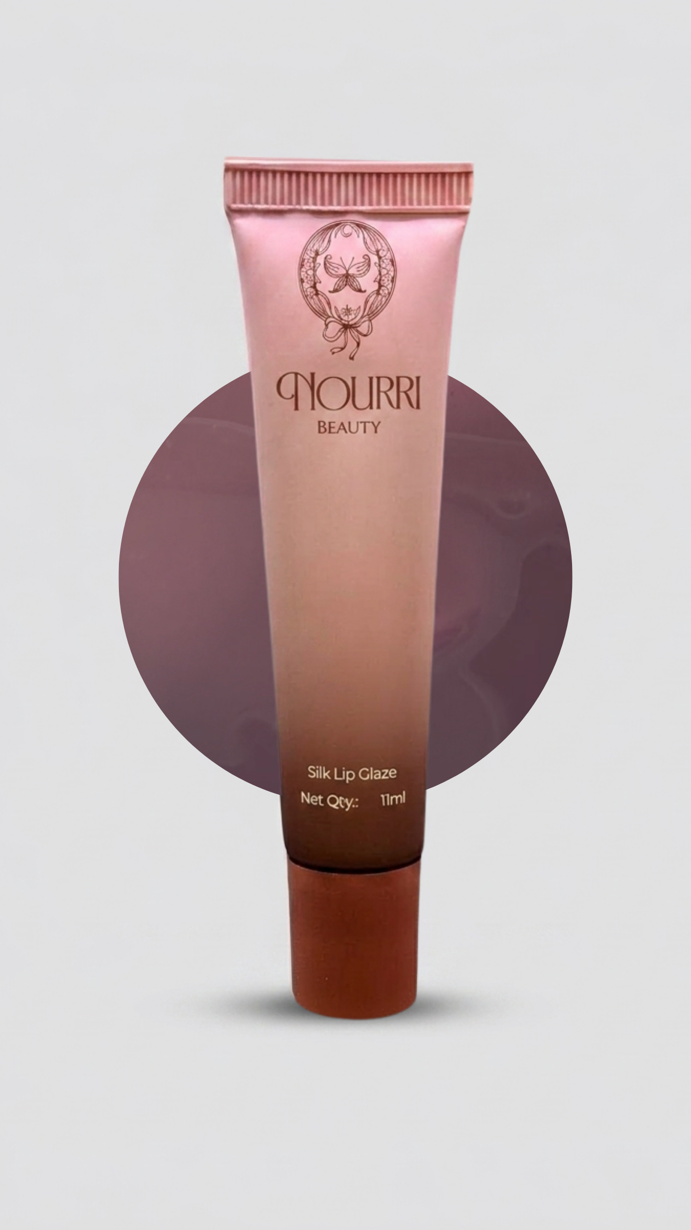 Mauve Silhouette Silk Lip Glaze